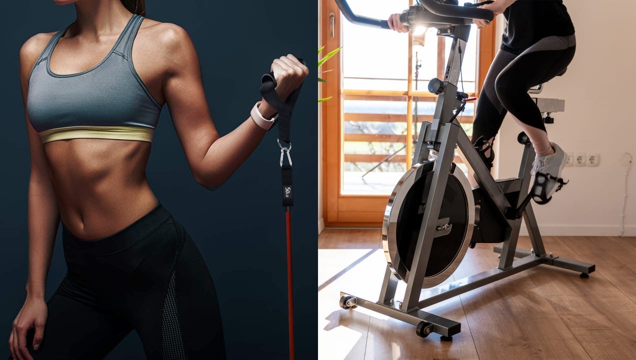 stationary bike shoes